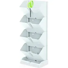 Набор кашпо Prosperplast Mini cascade IO1W200-S449 (белый)