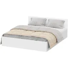 Кровать NN мебель Токио 160x200 00-00106112 (белый текстурный)