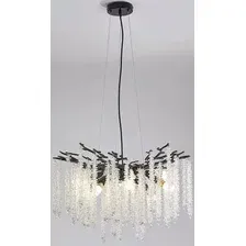 Подвесная люстра Estares Roxana 65 E14х8 R-600x1200-BLACK/CRYSTAL-220-IP20
