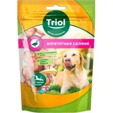 Лакомство для собак Triol Аппетитная салями с мясом утки (70г)