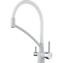 Смеситель Paulmark Siegen Si213111-WH (матовый белый)