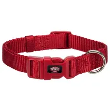 Ошейник для собак TRIXIE Premium Collar M-L 20 мм 35-55 см красный (201603)