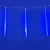 Световой дождь Uniel ULD-E1505-336/DTK BLUE IP44 TWISTED METEOR UL-00000167
