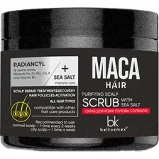 Скраб для кожи головы BelKosmex Maca Hair Соляной (200г)