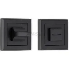 Фиксатор дверной квадратный VELA WC-Quadro Black FTЕ26-13 черный (00005874)