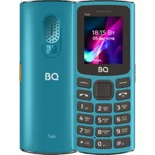 Кнопочный телефон BQ BQ-1862 Talk Green (бирюзовый)