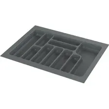 Лоток для столовых приборов Starax S-2288-G (серый)