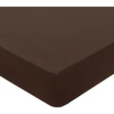 Простыня Миланика Шоколад на резинке 200x200 (поплин г/к)
