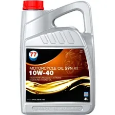 Моторное масло 77 Lubricants Syn 4T 10W-40 4л