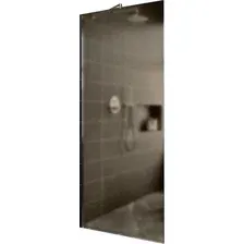 Душевая стенка MaybahGlass 119x195 MGD-685-5ш (бронзовое матовое стекло/хром матовый)