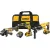 DeWalt DCK308DM (перфоратор, шуруповерт, болгарка, 2 АКБ, сумка)