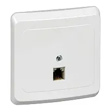 Розетка телефонная Systeme Electric Этюд TELC-001B