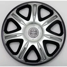 Набор колпаков на диски Star Наскар Super Silver 15" (4 шт)