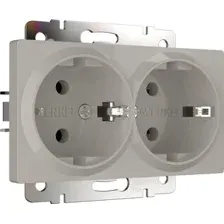 Розетка Werkel W1272004 (дымчатый)