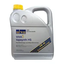 Моторное масло SRS Viva 1 topsynth HS 5W-40 4л