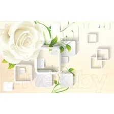 Фотообои Citydecor Цветочная абстракция 2 с защитным покрытием 400x254