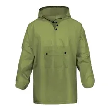 Дождевик Komfi Hoody Eva с капюшоном 100мкм (зеленый)