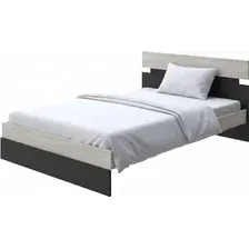 Кровать PROxSON Milton 90x190 (ясень шимо светлый/черный)