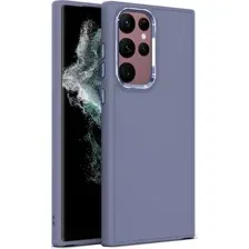 Чехол-накладка Bingo Metal для Galaxy S22 Ultra (лавандовый)