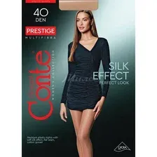 Колготки женские CONTE Prestige, натуральный, размер 2, 40 ден