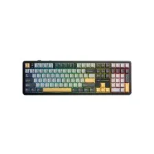 Клавиатура AULA F108 (черный/желтый/серый)