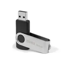 USB flash накопитель Mirex Swivel Black 128Gb (13600-FMURS128)