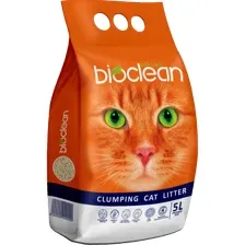 Наполнитель для туалета BioClean Комкующийся 5 л