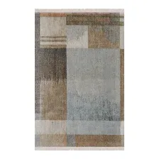 Ковер для жилой комнаты Sintelon Palermo 23DKD 1K 140x200 (бежевый/коричневый/серый)