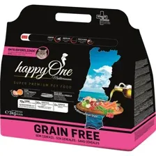 Сухой корм для собак HappyOne Mediterraneum со свежим яйцом и свежей сардиной 3 кг