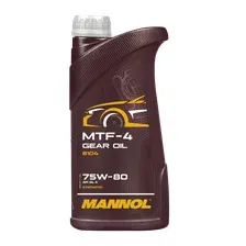 Трансмиссионное масло Mannol MTF-4 Getriebeoel 75W80 GL-4, 1л