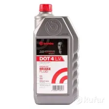Тормозная жидкость Brembo DOT 4 / L04010 (1л)
