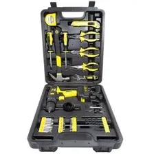 Набор инструментов с аккумуляторным шуруповертом 57пр(12V, 1.3Ah) 50645 WMC TOOLS
