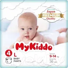 Подгузники-трусики MyKiddo Premium L 9-14 кг (36 шт)