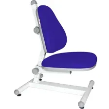 детское кресло COMF-PRO Coco Chair, черный (+ чехол синий)