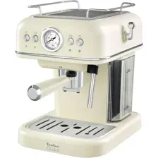 Рожковая кофеварка Tesler ECM-245 beige