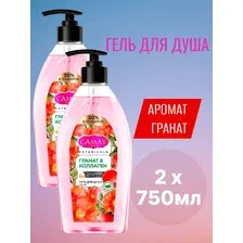 Camay Гель для душа Цветы граната 750 мл