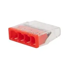 Клемма соединительная 4 контактные группы VIKONT ELECTRO 100 штук (СМК2273-204)
