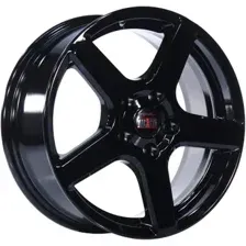 Литые диски Alcasta M62 15x6" 4x98мм DIA 58.6мм ET 35мм Black
