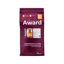 Сухой корм для кошек AWARD Urinary курица с клюквой 10 кг 