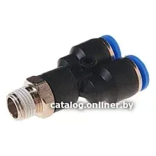 Фитинг RockForce Фитинг Y-образный для пласт. труб 6 мм 1/8" RF-SPX06-01