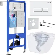 Инсталляция с унитазом подвесным Roxen StounFix Dual Fresh 968303
