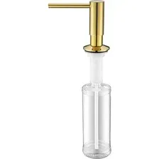 Дозатор для моющего средства Paulmark Decus D004-G (золотой)