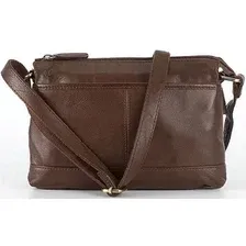 Женская сумка Poshete 827-3769-BRW (коричневый)