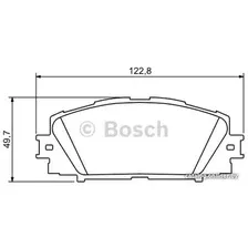 Тормозные колодки Bosch 0986494198