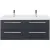 Cezares Тумба под умывальник DUET-N-1200-4C-SO-2-GR-P