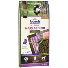 Сухой корм для собак Bosch Petfood Maxi Senior птица с рисом / 52210125 (12.5кг)