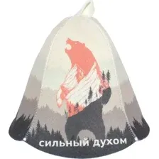 Шапка для бани Банные Штучки Сильный духом / 41496