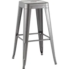 Табурет Stool Group Tolix KD YD-H765 KD YG-15 (серебристый матовый)