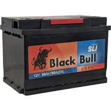 Автомобильный аккумулятор Black Bull SLI R+ (80 А·ч)