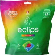 Капсулы для стирки Eclips Color, 12 шт